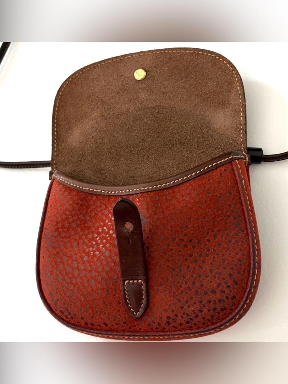 Ghurka Bag Vintage Marley Hodgson "Small Cartridge" shoulder bag pouch 1990s - Picture 15 of 15